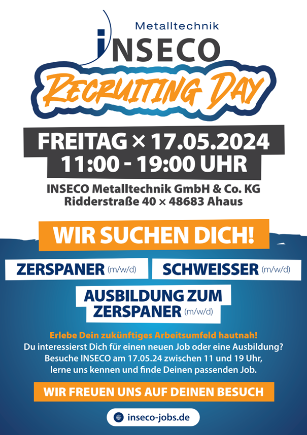 Recruiting Day - Save the Date ! ! Recruiting Day - Save the Date ! !